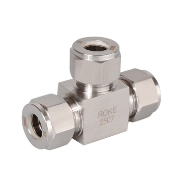 Super Duplex Stainless Steel F53/2507 Compression Tube Fittings Union Tee