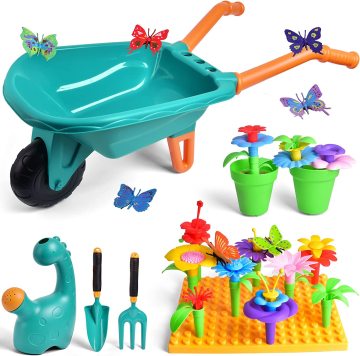 Kit per gli utensili da giardino per bambini: il mini set perfetto per i piccoli appassionati di giardino