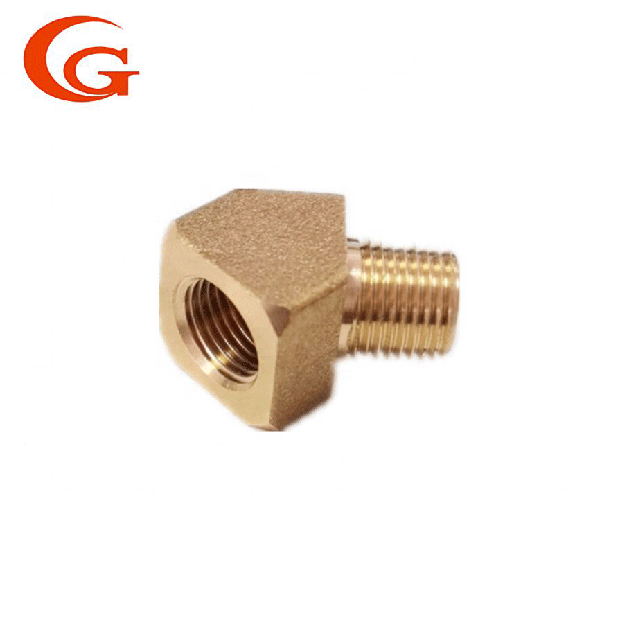 Accesorios de codo de latón de 45 grados para sistemas de tuberías
