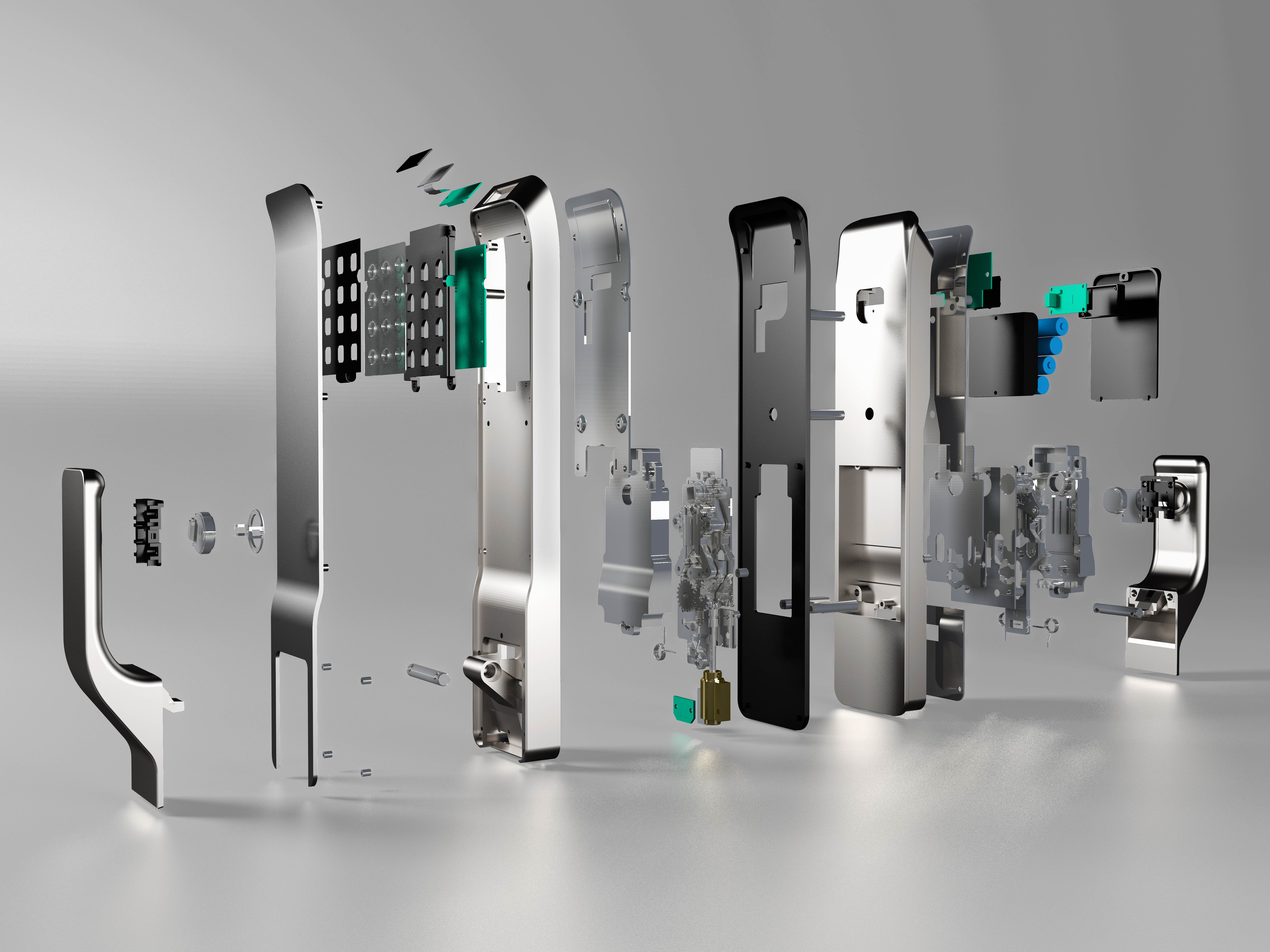 Intelligent door lock for office