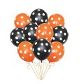 20p Black orange dot