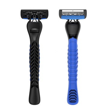 Changeable Safety Shaving Razor with 3 Blades