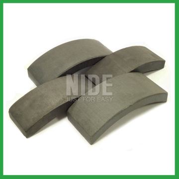 Electric motor roll tile ferrite magnetic block