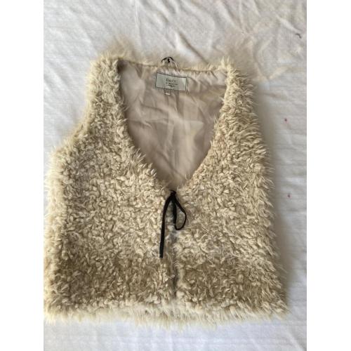 Gilet en fausse fourrure pour bébé junior pour fille