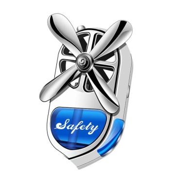 Car Air Outlet Perfume with Fan - Liquid Essential Oil Air Freshener