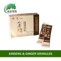 Здоровые согревающие гранулы женьшеня и имбиря