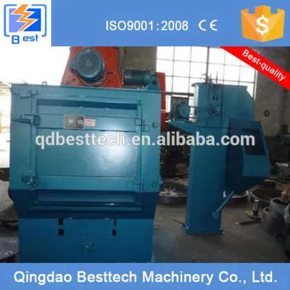 Tracked shot blasting machinery