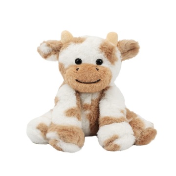 Cow Toy: 23 cm Soft and Weighted Stuffed Animal for Kids