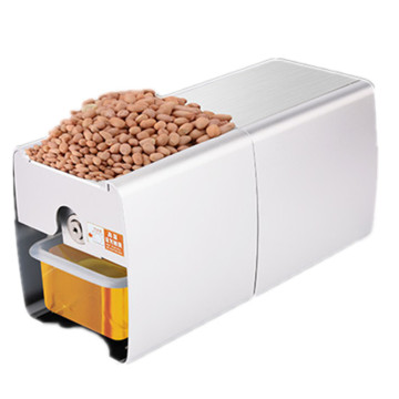 Mini Seed Oil Extraction Machine 110V/220V Small Electric Heat Cold Peanut Sesame Soybean Almond Oil Press Machine