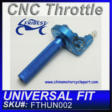 Bike Throttle Assembly Blue Universal Fit For XR KX KLX KDX RM DR series Dirt Bike and motocross FTHUN001