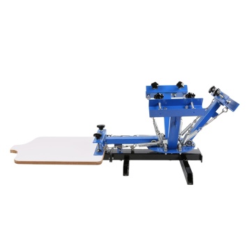 4 Color 2 Station Screen Printing Machine