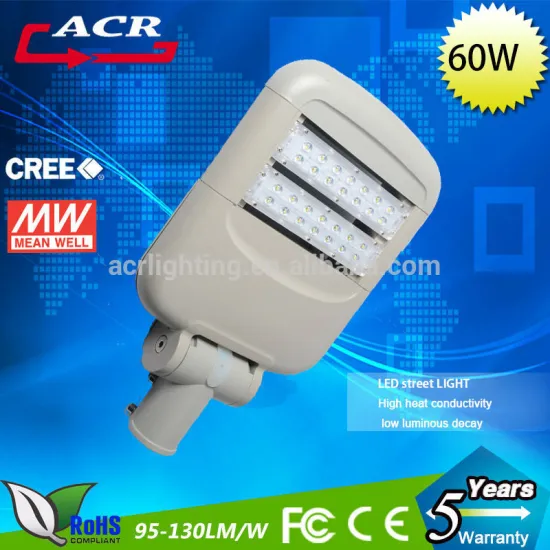 New module design die casting aluminum led street light housing 60w