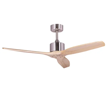 Wei Hong Professional Manufacturer 52 Inch Lightweight Wooden Blade Ceiling Fan