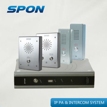 Bank/ATM intercom system station