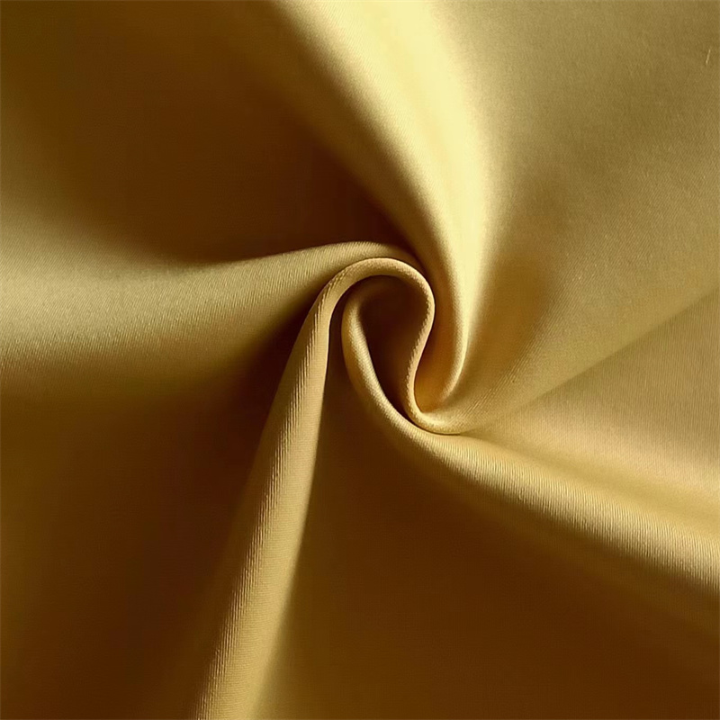 Yellow Stretch Knitting Heavy Lycra Swimsuit Fabrics