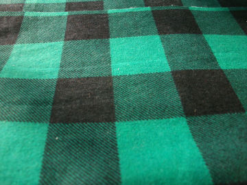 100 Cotton Custom Print  Flannel Shirt Fabric