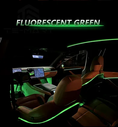 LED Strip Ambient Floor Light Interior Car Ambient Lighting Kit for Tesla Model 3/Y