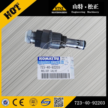 Komatsu Relief Valve 723-40-92203 voor graafmachine PC270-7