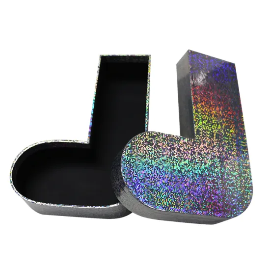 Printed Retail Paper Foot Shape Sock Packaging Box