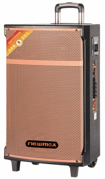 Pembesar Troli Luar 100W Profesional yang boleh dicas semula