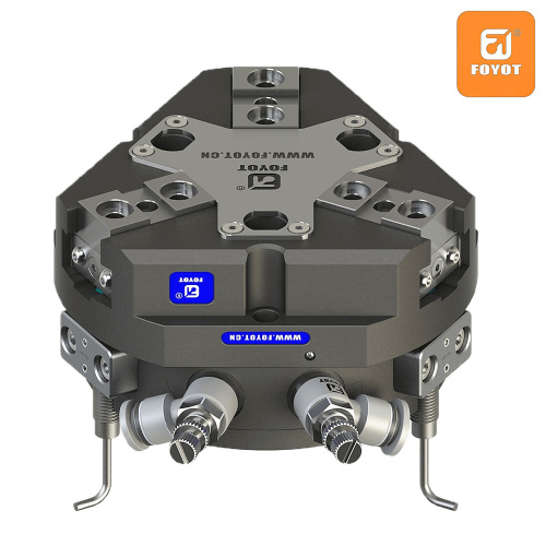 القابض الهوائي المتوازي ثلاثي المخالب للتجميع
