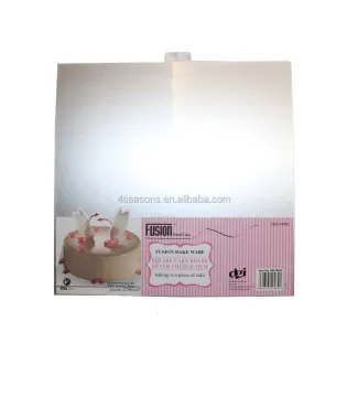 Wholesale Silver Square Cake Boards | Customized Cardboard Cake Bases for Home Baking