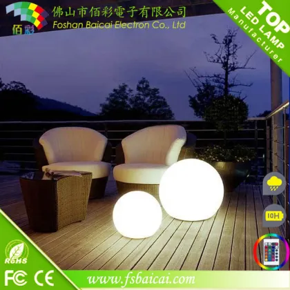 2016 LIGO New style Illuminate Solar Floating Light Inflatable waterproof glow swimming pool led ball