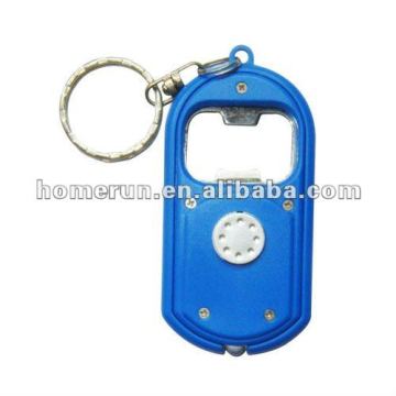 LED key chain with bottle opener