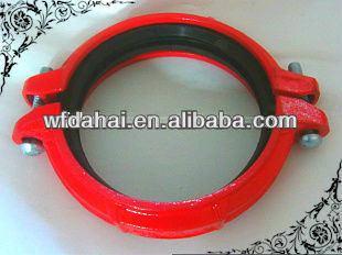 FM Approved Ductile Iron DN350 High-pressure Couplings