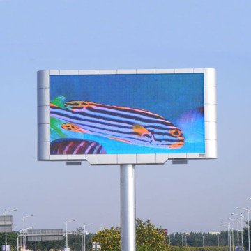 Pantalla de pantalla LED al aire libre a todo color impermeable para publicidad: solución de superficie de cartelera gigante
