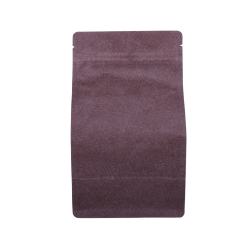 Block Bottom Aluminum Coffee Bean Packaging Bags with Valve