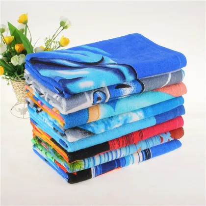 Backgrounds Girly seaside Summer beach themed towels