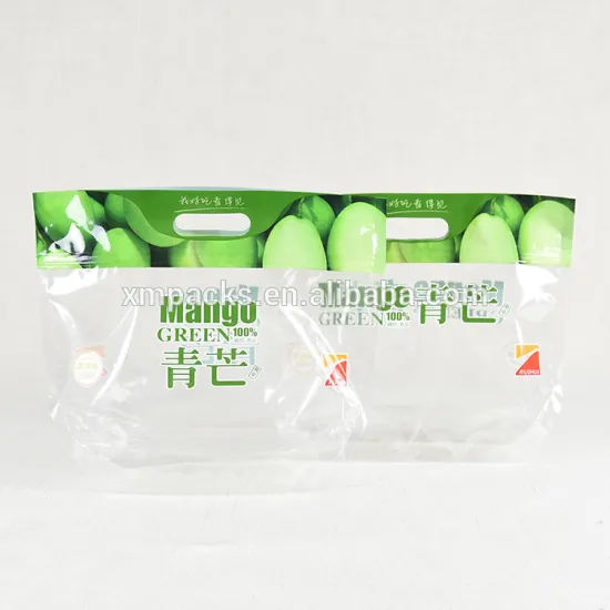 Freezer Bags Packaging Bag Clear Plastic for Fresh Vegetable and Fruit Packing / Frozen Food Plastic Package PE Stand up Pouch