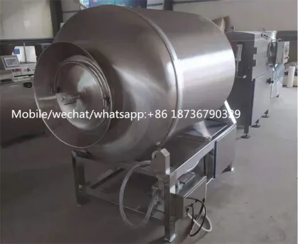 Global Big Volume Tiltable Vacuum Meat Marinade Tumbler for Meat Processing