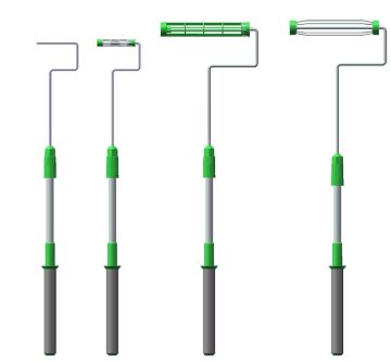 Window Squeegee Fiberglass Extension Pole