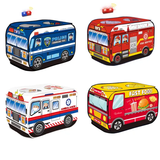 Best-Selling Children's Playhouse Tents: Fire Trucks, Buses, and Indoor Playhouse Options for Kids' Toys