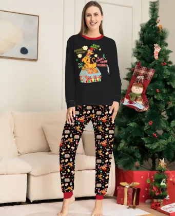 Custom Design Factory Wholesale Christmas Pajamas for Family