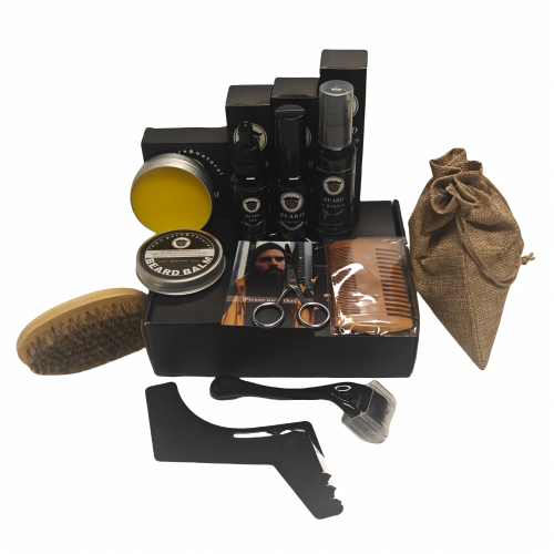 Conjunto de presentes da barba de 10 peças