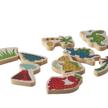 Crafting Learning Experiences: EVA Clock Building Block Molding Toy for Children