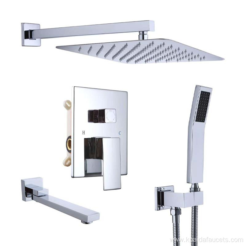 Industry Leader Luxurious European Shower Faucet Concealed