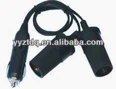car cigarette lighter socket 1 to2