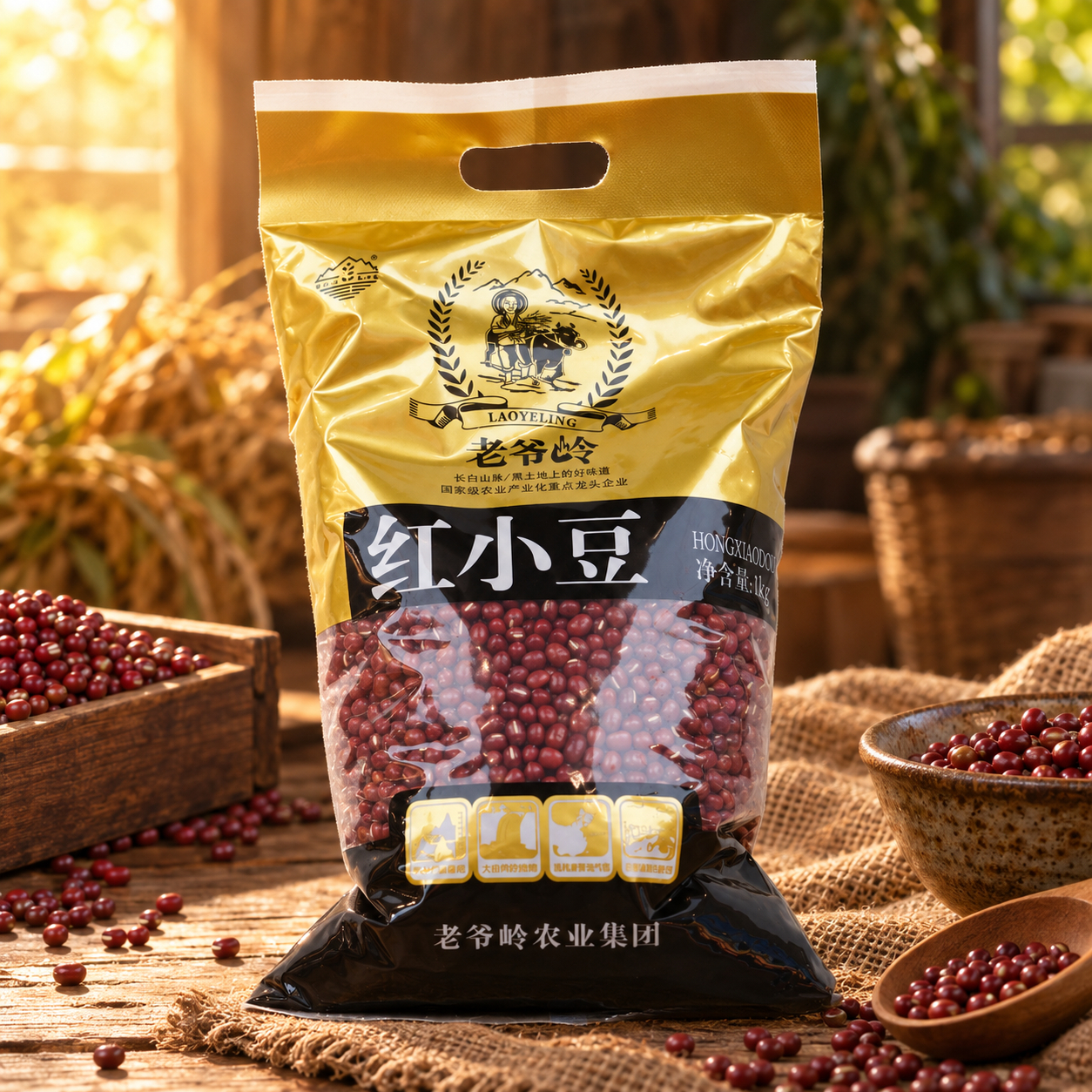 Organic mixed grains and beans4