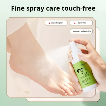 Hunmui Herbal Foot Care Solution: Anti-Itching Whitening Spray for Foot Sweat and Dryness