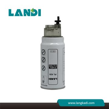 Separador de agua y combustible Filtro de combustible Pl420 HOWO