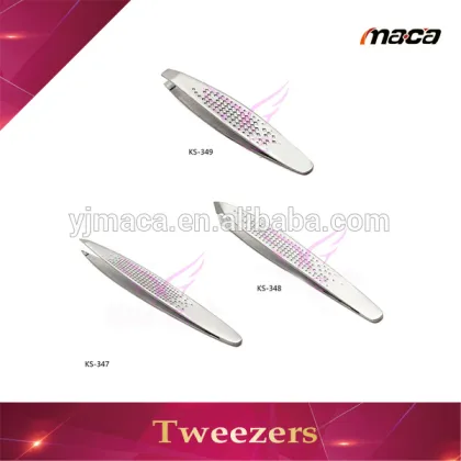 most popular lady beauty tools slanted eyebrow tweezers