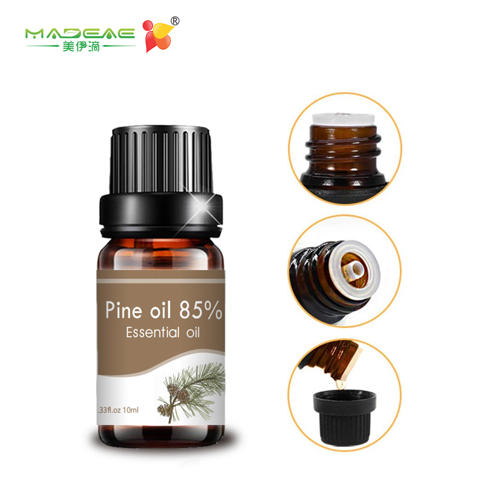 Aceite de pino al por mayor de pino de alta calidad terapéutico de 10 ml 85%