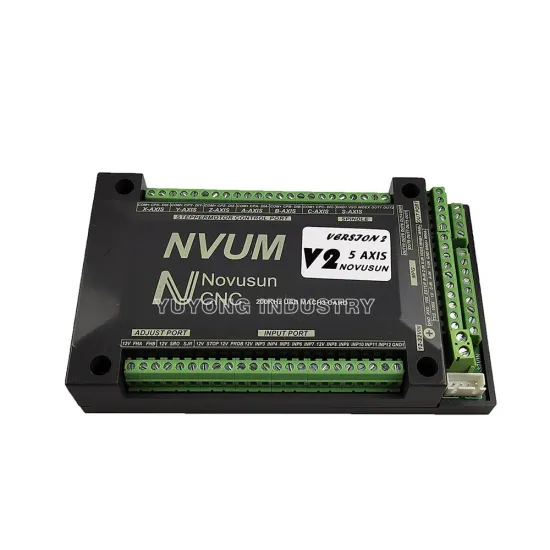 NVUM 4-Axis Mach3 USB Card: High-Speed 300KHz CNC Router for DIY Engraver Machine and 3/4/5/6 Axis Motion Control Board
