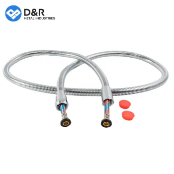 Portable High Pressure Stainless Steel Shower Hose by D&R Manufacturer