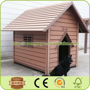 Wooden wpc pet house
