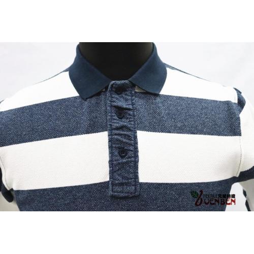 YD Wrinkle Placket Polo för män